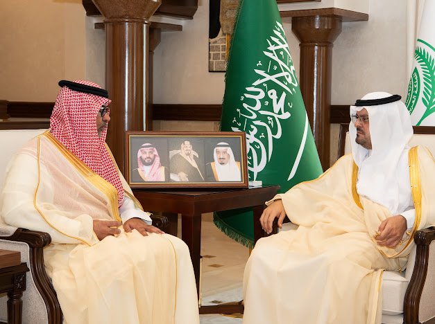 سمو نائب أمير منطقة مكة المكرمة يستقبل مدير عام المركز الوطني للرقابة على الالتزام البيئي في المنطقة