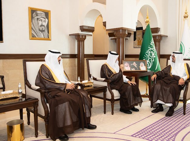 “الأمير سعود بن مشعل” يستقبل مدير عام فرع وزارة البيئة والمياه والزراعة بمنطقة مكة
