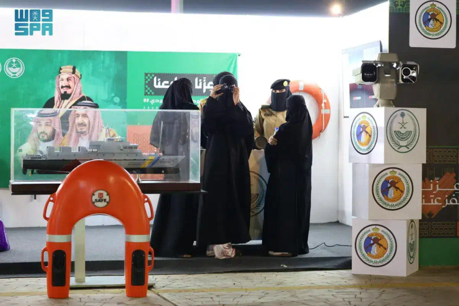 حرس الحدود يشارك في معرض إمارة منطقة جازان احتفاءً باليوم الوطني الـ(95) للمملكة