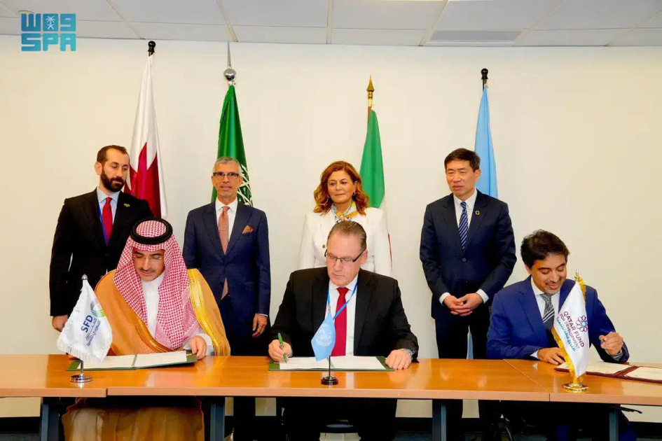 المملكة وقطر تقدمان دعمًا ماليًا مشتركًا بقيمة 89 مليون دولار لتعزيز النمو الاجتماعي والاقتصادي في سوريا