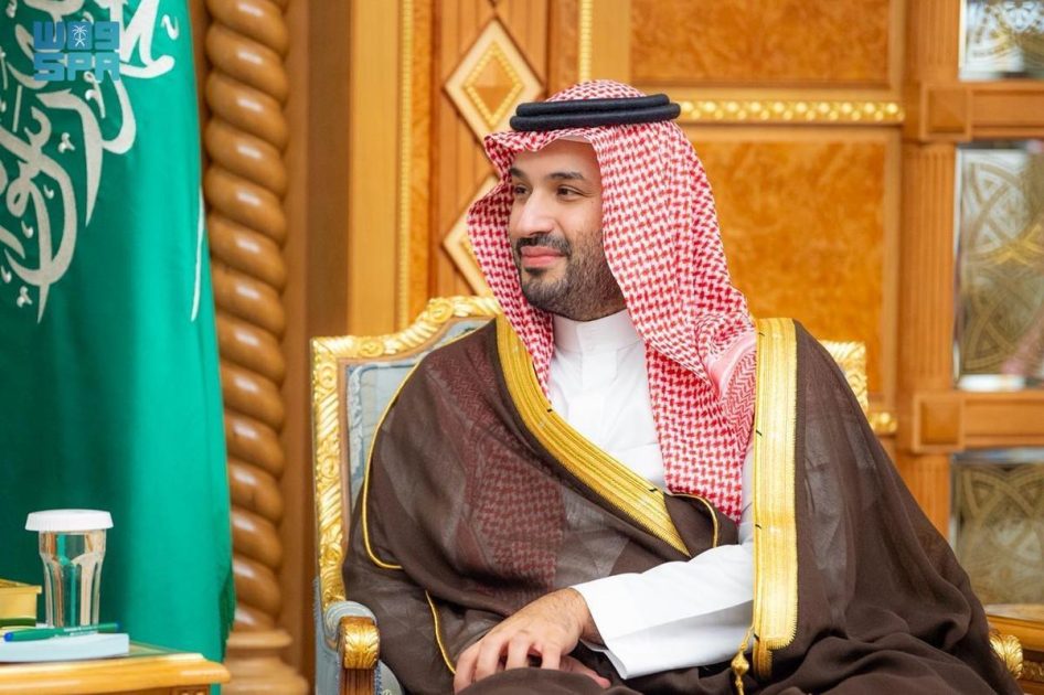 سمو ولي العهد يلتقي رئيس وزراء جمهورية باكستان الإسلامية