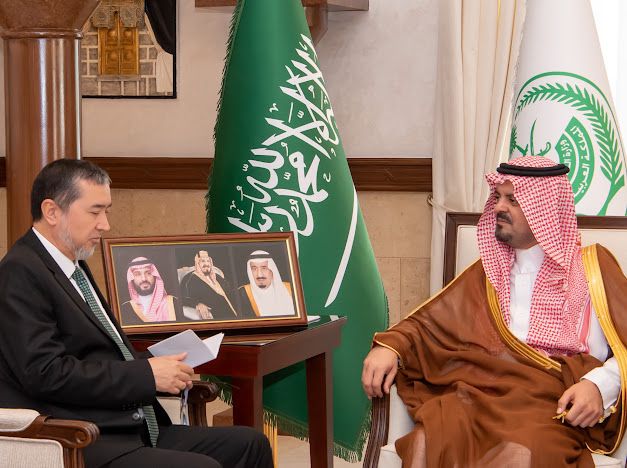 سمو نائب أمير منطقة مكة المكرمة يستقبل  نائب رئيس مجلس إدارة الجمعيات التعاونية
