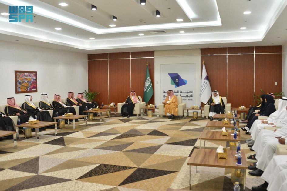 وفد أعضاء مجلس الشورى يطّلع على أعمال الهيئة الملكية بينبع