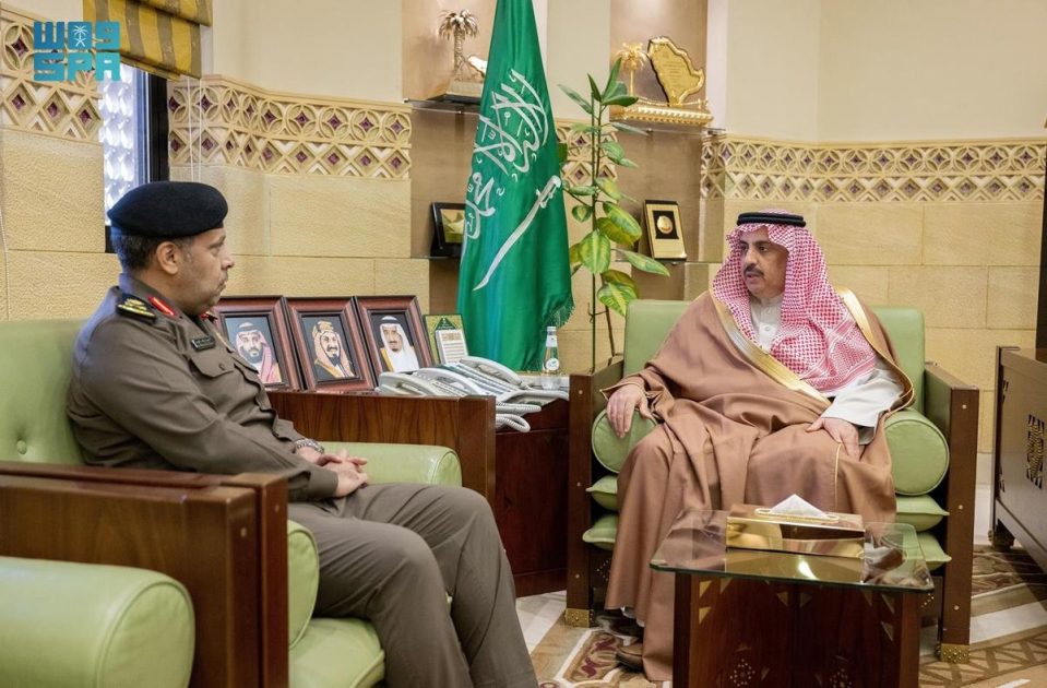 وكيل إمارة الرياض يستقبل مدير مرور المنطقة