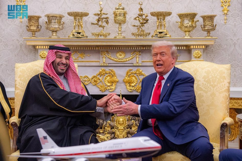 سمو ولي العهد ورئيس الولايات المتحدة الأمريكية يوقعان اتفاقية الدفاع الإستراتيجية بين البلدين