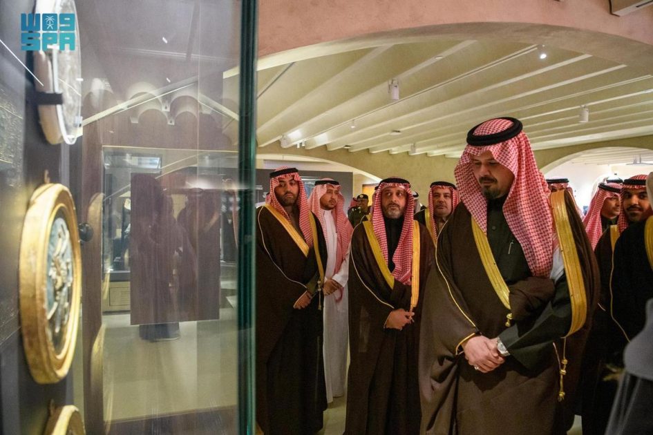تحت رعاية سمو ولي العهد.. أمير منطقة المدينة المنورة يحضر حفل افتتاح مركز الأمير محمد بن سلمان العالمي للخط العربي