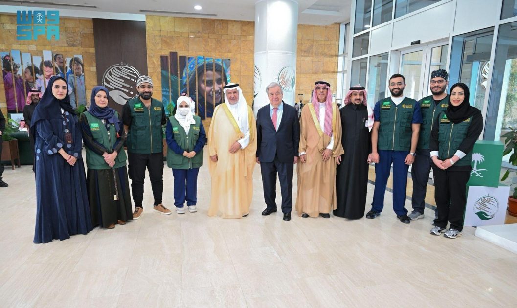 الأمين العام للأمم المتحدة يزور مقر مركز الملك سلمان للإغاثة والأعمال الإنسانية بالرياض