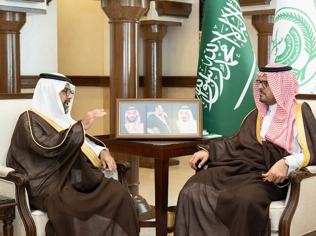 سمو نائب أمير منطقة مكة المكرمة يستقبل رئيس الهيئة العامة للإحصاء