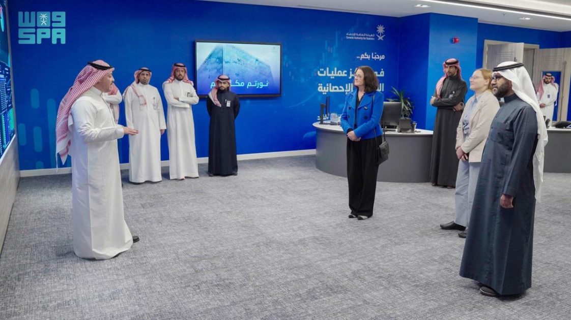 رئيس الهيئة العامة للإحصاء يستقبل وفد مكتب الإحصاء الوطني البريطاني لتعزيز التعاون الإحصائي