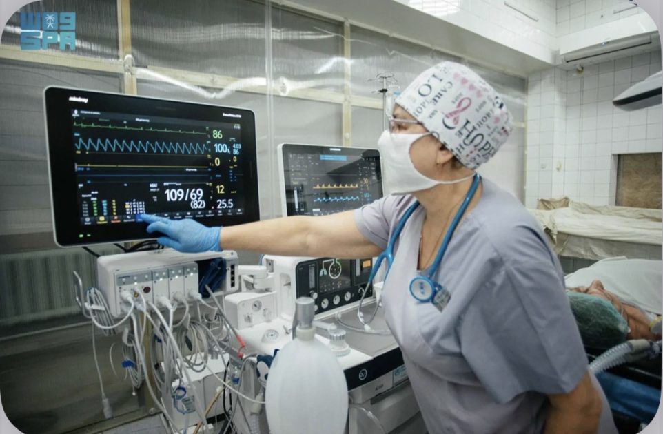 مركز الملك سلمان للإغاثة يزود المرافق الصحية في جمهورية أوكرانيا بالمعدات الطبية المنقذة للحياة