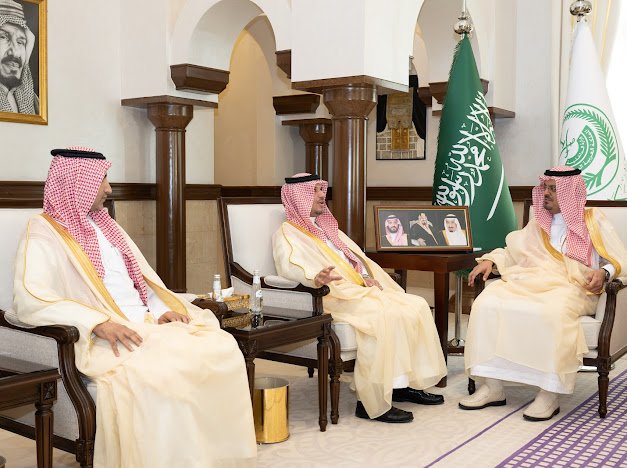 سمو نائب أمير مكة يستقبل الرئيس التنفيذي لشركة اتحاد اتصالات (موبايلي)