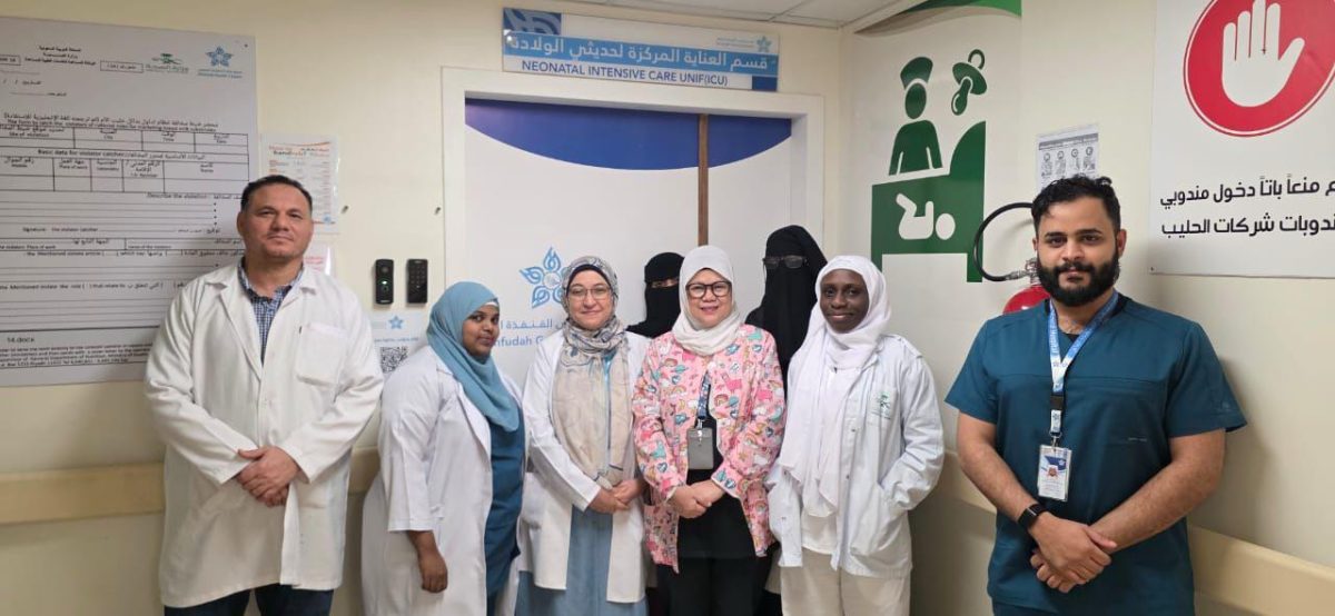 تدخل عاجل ينقذ حياة طفلة خديج تعاني من نقص الوزن بمستشفى القنفذة العام