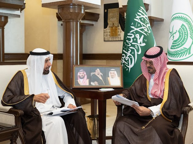 سمو نائب أمير منطقة مكة المكرمة يستقبل معالي وزير الحج والعمرة