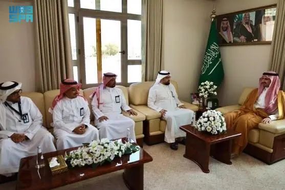محافظ بدر يلتقي فريق عمل من هيئة تطوير منطقة المدينة المنورة