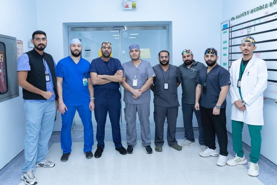 إنقاذ حياة حاجة أربعينية من فتق سري مختنق بمستشفى الملك فيصل بمكة