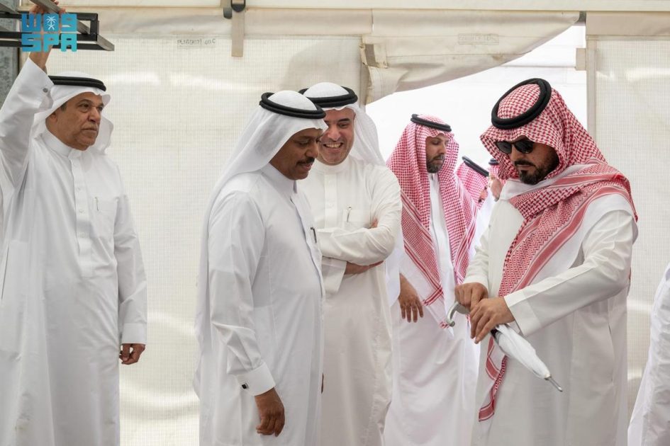 نائب أمير منطقة مكة المكرمة يتفقد جاهزية المشاعر المقدسة لحج 1447هـ